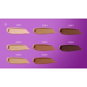 Kit 4 Corretivo & Contorno Líquido Dia a Dia Mahav