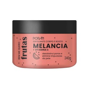 Esfoliante Corpo e Rosto Melancia Porán 240 g