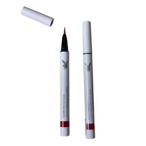 Caneta Delineadora Com Glitter Vemelho Playboy