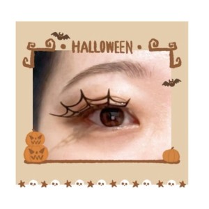 Cílios Postiços 6D Teia Halloween Ruby Anjo RA510