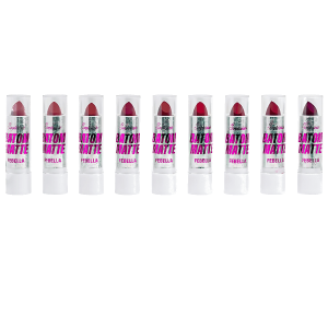 Kit 9 Batom Bala Bastão Simplicidade Febella