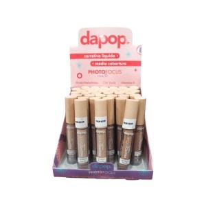 Box 36 Corretivo Líquido Photo Focus Cores Médias Dapop