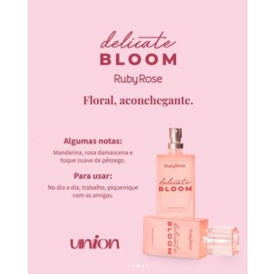 Desodorante Colônia Delicate Bloom Ruby Rose 25 ml