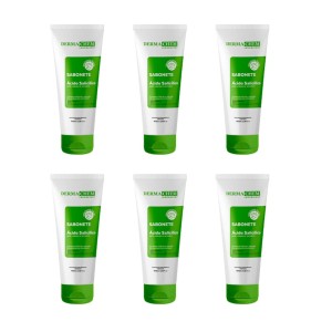 Box 6 Sabonete Para Pele Oleosa Ácido Salicílico Dermachem 100 ML