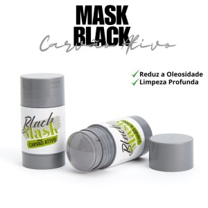 Máscara Facial Black Masc Carvão Ativado Febella