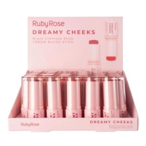 Box 36 Blush Cremoso Stick Dreamy Cheeks Ruby Rose G2