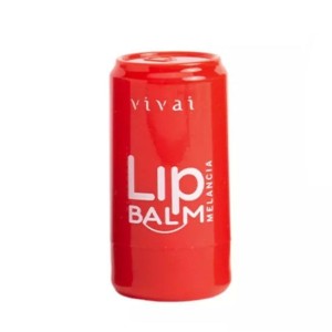 Lip Balm Melancia Hidratante Labial Latinha Vivai