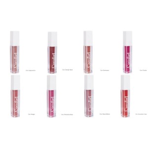 Kit 10 Batom Líquido Comfort Matte Mahav Kit Atacado