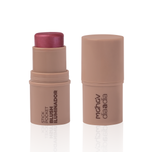 Blush Iluminador Stick Pocket Divino Dia a Dia Mahav