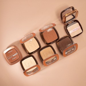 Kit 5 Pó Facial Compacto Soft Mist Dia a Dia Mahav