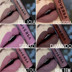 Box 24 Batom Líquido Matte Manda Nudes Adversa