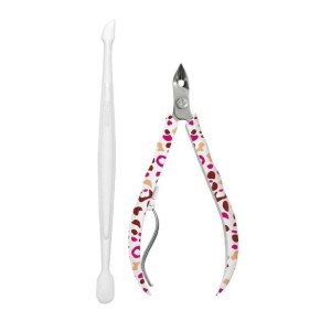 Alicate para Cutículas e Espátula Dupla Style Mundial