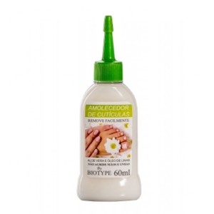 Amolecedor de Cutículas Aloe Vera e Óleo de Linho Biotype 60 ml