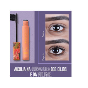 Máscara de Cílios Trópico Curva & Volume Ruby Rose