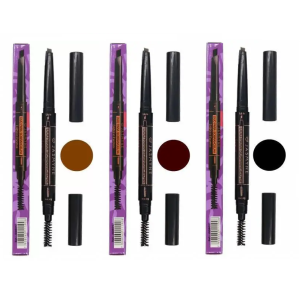 Kit 3 Lápis e Escova Duo para Sobrancelha Jasmyne