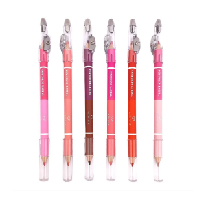 Kit 6 Lápis Contorno Labial Duplo Jasmyne