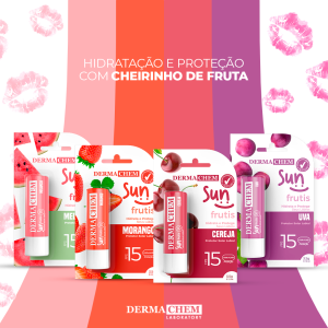 Protetor Labial Sun FPS 24 Melancia Dermachem