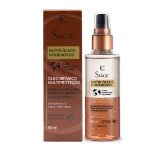 Óleo Capilar Bifásico Multiproteção Siàge Eudora 90 ml