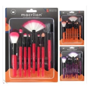 Pincel kit Macrilan c/8 Unidades KP3-1A