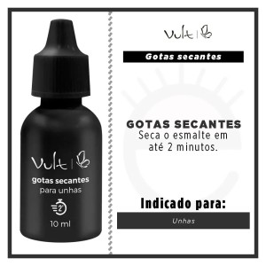 Gotas Secantes para Unhas Vult 10ml