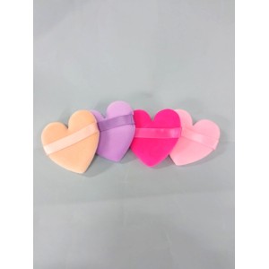 Esponja para Pó Formado Coração Unidade