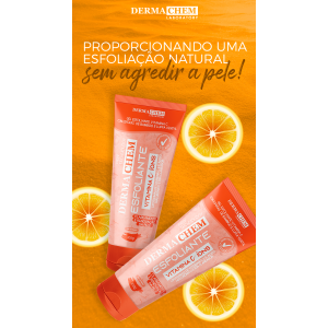 Esfoliante Vitamina C Anti-idade Dermachem 100 G