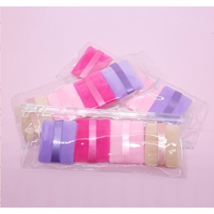 Kit 4 Esponja com Nécessarie quadrada