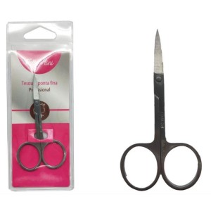 Tesoura Ponta Fina A Prata Hello Mini