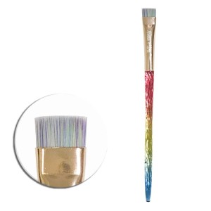 Pincel Hello Mini para Delinear Reto Linha Rainbow JL13