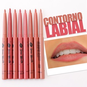 Kit 8 Lápis Labial Retrátil Draw Mouth Jasmyne