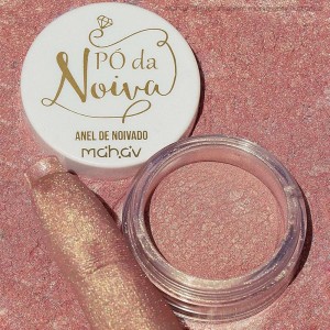 Pó da Noiva Mahav Anel de Noivado (Rosê)