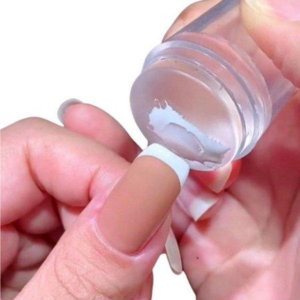 Carimbo de Unha com Placa Hello Mini