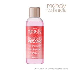 Box 12 Demaquilante Vegano Rosa Mosqueta Dia a Dia Mahav 120 ml