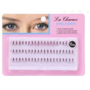 Cilios Postiços em Tufinhos 10 mm La Charme c/60