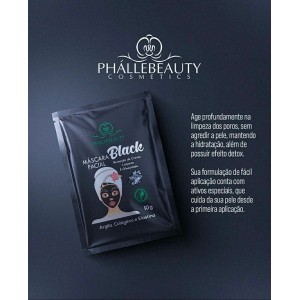 Máscara Facial Black Phállebeauty 10 ml