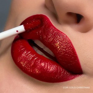 Lip Tint Love Me Gold Christmas SHINE Mahav