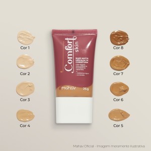 Base Matte Comfort Skin Cor 07 Mahav