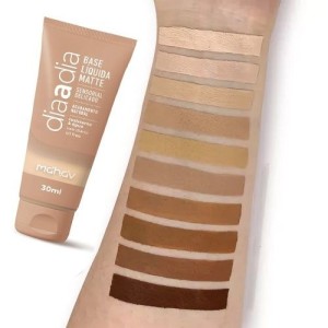 Base Líquida Matte Dia a Dia Cor 10 Mahav