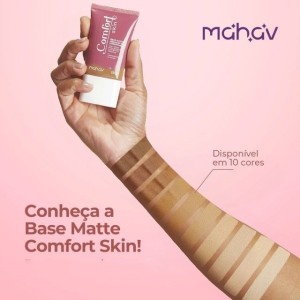 Base Matte Comfort Skin Cor 09 Mahav