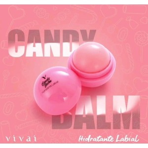 Candy Balm Hidratante Labial Vivai 04 Rosa Claro