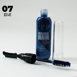Máscara Temporária p/ Cabelo Magical Hair 07 Azul Vivai